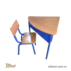 AT20 - Juego Triangular con Mesa y Silla Kinder