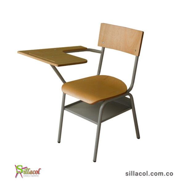 AB2 - Silla Universitaria NTC Madera