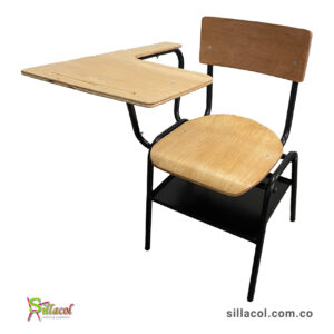 AG7 - Silla Universitaria ISO Madera